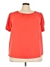 41Hawthorn Orange Short Sleeve Blouse Size 2X - photo 1