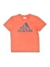 Adidas 100% Polyester Orange Short Sleeve T-Shirt Size 7 - photo 1