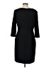 Calvin Klein Solid Black Cocktail Dress Size 12 - photo 2