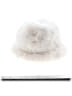 Shein 100% Polyester White Hat One size - photo 1