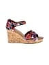 TOMS Red Wedges Size 8 1/2 - photo 1