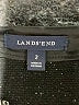 Lands' End Tweed Gray Cocktail Dress Size 2 - photo 7