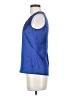 St. John Blue Sleeveless Blouse Size P (petite) - photo 5