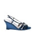 Nina Blue Wedges Size 9 - photo 1