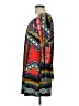 Cezanne Print Red Casual Dress Size L - photo 5