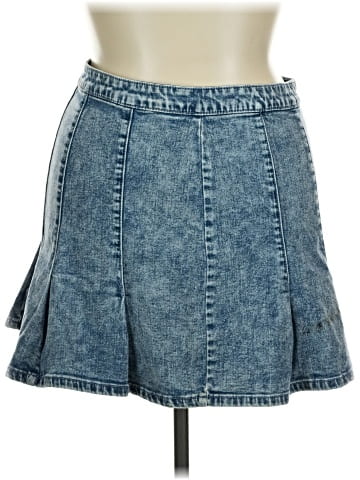 No Boundaries Denim Skirt (view 1)