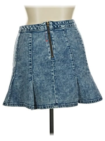 No Boundaries Denim Skirt (view 2)
