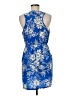 Forever 21 Print Blue Cocktail Dress Size M - photo 2