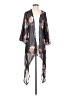 Live 4 Truth 100% Polyester Gray Kimono Size S - photo 1