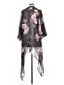 Live 4 Truth 100% Polyester Gray Kimono Size S - photo 2