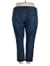 Jennifer Lopez Solid Blue Jeans Size 22 - photo 2