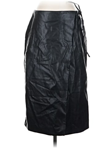 Maeve Faux Leather Skirt (view 1)