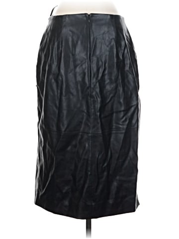 Maeve Faux Leather Skirt (view 2)