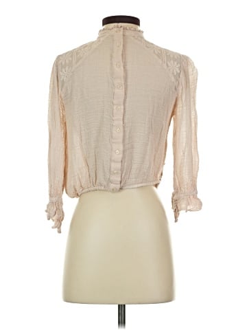 Free People 3/4 Sleeve Blouse (view 2)