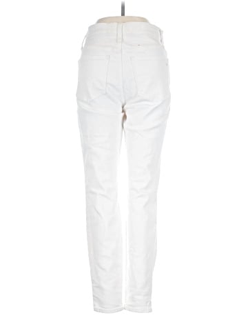 Madewell 9" High-Rise Skinny Jeans in Pure White (view 2)