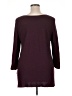 Chico's Burgundy Pullover Sweater Size XL (3) - photo 2