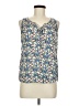 SONOMA life + style Blue Sleeveless Blouse Size M - photo 1