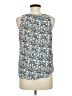 SONOMA life + style Blue Sleeveless Blouse Size M - photo 2