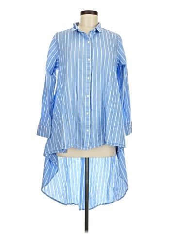 Hayden 3/4 Sleeve Button-Down Shirt (view 1)