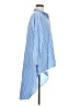 Hayden Stripes Blue 3/4 Sleeve Button-Down Shirt Size M - photo 4