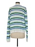 CAbi Stripes Blue White Pullover Sweater Size M - photo 2