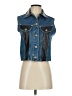 Isabel Blue Denim Vest Size S - photo 1