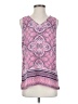 Violet & Claire 100% Polyester Pink Sleeveless Blouse Size S - photo 1