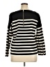 J.Crew Black Long Sleeve Top Size XL - photo 2