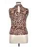Moa Moa Brown Sleeveless Blouse Size XL - photo 2