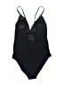 Profile by Gottex Graphic Black One Piece Swimsuit Size 8 - photo 2
