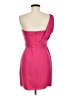 BCBGMAXAZRIA 100% Polyester Solid Pink Cocktail Dress Size 8 - photo 2