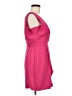 BCBGMAXAZRIA 100% Polyester Solid Pink Cocktail Dress Size 8 - photo 4