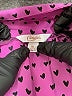 Candie's 100% Polyester Polka Dots Pink Long Sleeve Blouse Size XL - photo 7