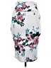 Silhouette nyc Floral White Casual Skirt Size M - photo 2