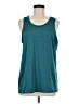 Unbranded Teal Sleeveless T-Shirt Size M - photo 1