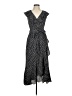 Max Studio Print Black Casual Dress Size M - photo 1