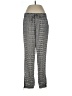 Bisou Bisou 100% Polyester Print Gray Casual Pants Size L - photo 1