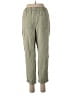 Zara Solid Green Casual Pants Size M - photo 2