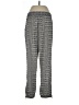 Bisou Bisou 100% Polyester Print Gray Casual Pants Size L - photo 2