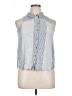 Universal Thread Blue Sleeveless Button-Down Shirt Size XL - photo 1