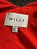 Milly Solid Orange Cocktail Dress Size 10 - photo 7