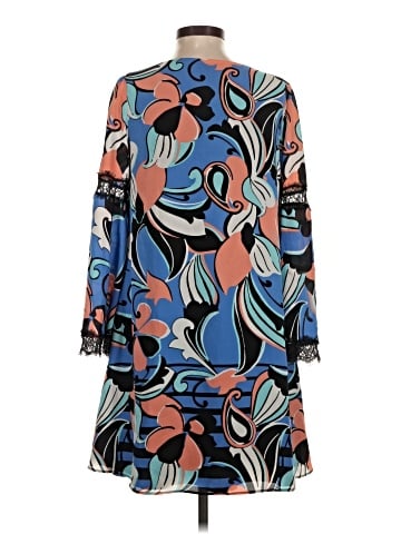 Kaari Blue Casual Dress (view 2)