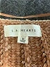 LA Hearts 100% Polyester Tweed Brown Pullover Sweater Size S - photo 7