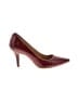 MICHAEL Michael Kors Solid Burgundy Heels Size 6 1/2 - photo 2