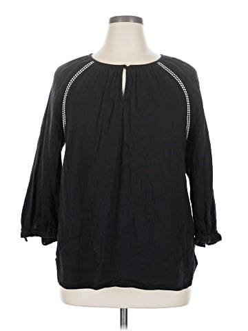 Old Navy 3/4 Sleeve Blouse (view 1)