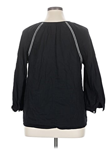 Old Navy 3/4 Sleeve Blouse (view 2)
