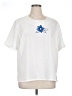 Draper's & Damon's 100% Polyester White Short Sleeve Top Size 1X - photo 1