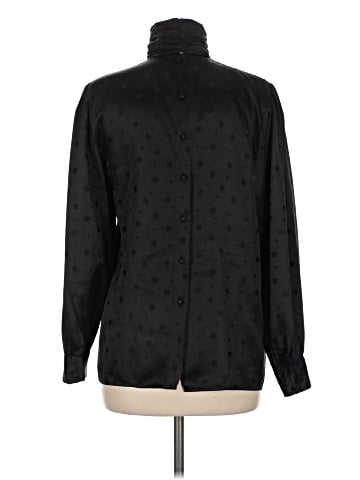 Saks Fifth Avenue Long Sleeve Silk Top (view 2)