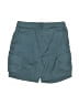 Deux Par Deux Solid Teal Cargo Shorts 12-18 MO / 18 MO - photo 1