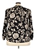 Beacon Black 3/4 Sleeve Blouse Size 2X - photo 2